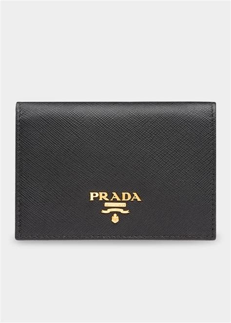 prada saffiano french wallet.